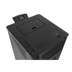 Estufa de Pellet NEBULA 9 kW Negra
