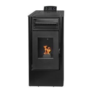 Pelletofen NEBULA 9 kW Schwarz Pelletheizung A+