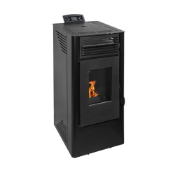 Pelletofen NEBULA 9 kW Schwarz Pelletheizung A+