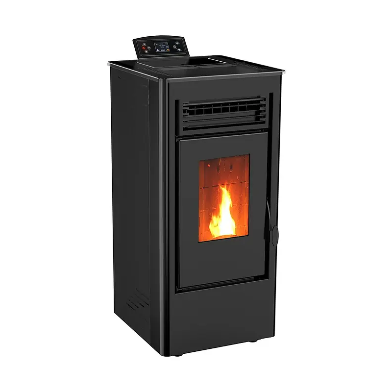 Pelletofen NEBULA 9 kW Schwarz Pelletheizung A+
