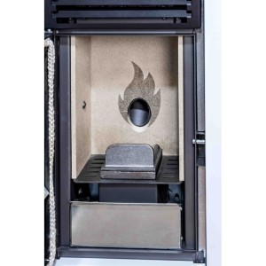 Estufa de Pellet AURUM 10 kW Blanca