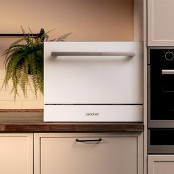 Mini Lavavajillas Cecotec Bolero Aguazero 2400 White Glass Compacto
