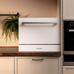 Mini Lavavajillas Cecotec Bolero Aguazero 2400 White Glass Compacto