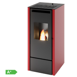 Pelletofen mit Kanalisierung CINZIA 11 kW