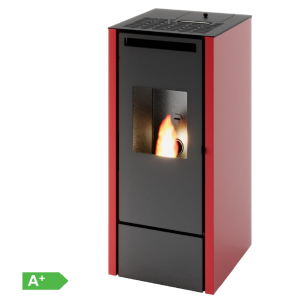 Pelletofen mit Kanalisierung CINZIA 11 kW