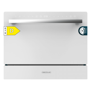 Mini Geschirrspüler Cecotec Bolero Aguazero 2400 White Glass Compact