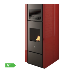 Pelletofen mit doppelter Kanalisierung NIA 15,4 kW