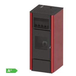Estufa de Pellet Doble Canalización AGATA 15,4 kW