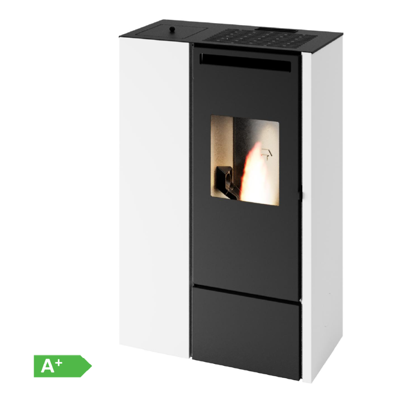 Pelletofen mit Kanalisierung Slim PIA 11 kW