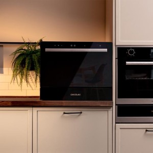 Mini Geschirrspüler Cecotec Bolero Aguazero 2400 Black Glass Compact