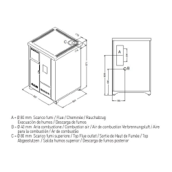 Pelletküche LEA 6 kW