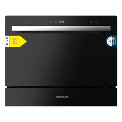 Mini Geschirrspüler Cecotec Bolero Aguazero 2400 Black Glass Compact