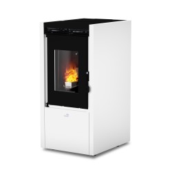 Pelletofen COINTRA GARDA Modulierend 8,7 kW aus Stahl und Gusseisen