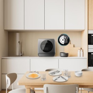 Mini Lavavajillas Bolero Aguazero 1150 Dark Compacto