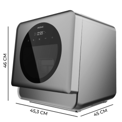 Mini Geschirrspüler Bolero Aguazero 1150 Dark Compact