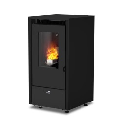 Pelletofen COINTRA MENSA Modulierend 6,4 kW aus Stahl und Gusseisen