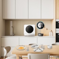 Mini Lavavajillas Bolero Aguazero 1100 Blanco Compacto