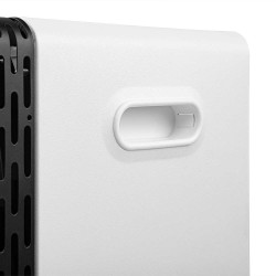 Estufa de Gas Orbegozo HBF 120 Llama Azul Cristal Blanco 3800W