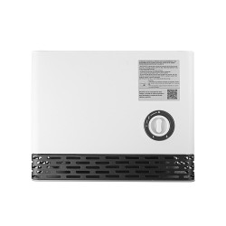 Estufa de Gas Orbegozo HBF 120 Llama Azul Cristal Blanco 3800W