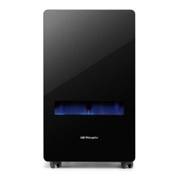Estufa de Gas Orbegozo HBF 100 Llama Azul Negra 3800W