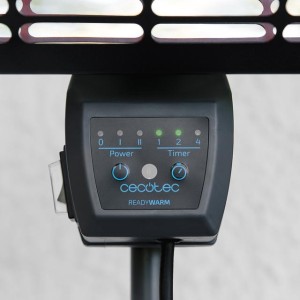 Halogen-Standheizung oder Wandheizung Terrasse und im Freien Cecotec Ready Warm 8200 Power Quartz Smart