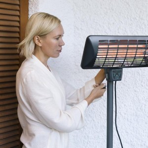 Halogen-Standheizung oder Wandheizung Terrasse und im Freien Cecotec Ready Warm 8200 Power Quartz Smart