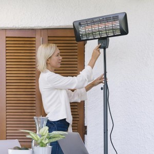 Halogen-Standheizung oder Wandheizung Terrasse und im Freien Cecotec Ready Warm 8200 Power Quartz Smart