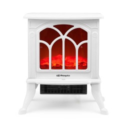 Elektrischer Kamin Orbegozo CM 9021 1500W Effekt des echten Feuers