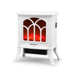 Elektrischer Kamin Orbegozo CM 9021 1500W Effekt des echten Feuers