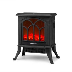 elektrischen Kamin Orbegozo CM 9020 1500W Effekt des echten Feuers