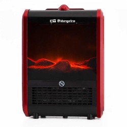 Chimenea Eléctrica Orbegozo CM 9015 1500W Efecto Fuego Real