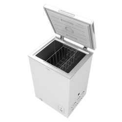 Cecotec Bolero CoolMarket Chest 99 weiß E Horizontal-Gefrierschrank mit einem Fassungsvermögen von 99 Litern