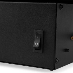elektrischen Kamin Orbegozo CM 8000 1800W Effekt des echten Feuers