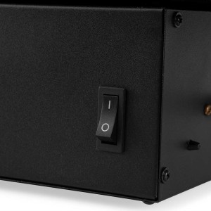 elektrischen Kamin Orbegozo CM 8000 1800W Effekt des echten Feuers