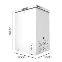 Congelador Horizontal Cecotec Bolero CoolMarket Chest 99 white E Capacidad de 99 Litros