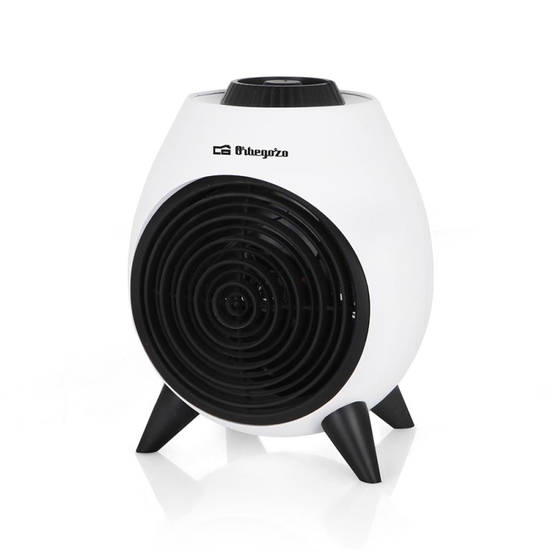 Calefactor Eléctrico Orbegozo FH 5037 Blanco 2000 W 3 Posiciones