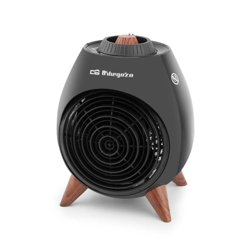Calefactor Eléctrico Orbegozo FH 5237 Negro 2000 W 3 Posiciones