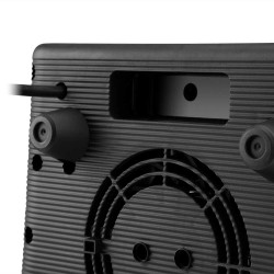 Calefactor Eléctrico Orbegozo FH 5043 Negro 2200 W 3 Posiciones
