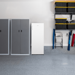 Cecotec Bolero CoolMarket UF 155 White E Vertikaler Gefrierschrank, Gesamtkapazität ohne Frost von 155 Litern