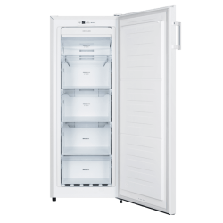 Cecotec Bolero CoolMarket UF 155 White E Vertikaler Gefrierschrank, Gesamtkapazität ohne Frost von 155 Litern