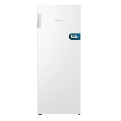 Cecotec Bolero CoolMarket UF 155 White E Vertikaler Gefrierschrank, Gesamtkapazität ohne Frost von 155 Litern