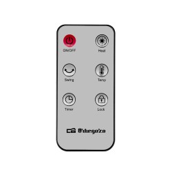 Calefactor Cerámico Orbegozo CR 5034 2000 W 2 Posiciones