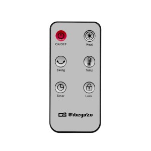 Calefactor Cerámico Orbegozo CR 5034 2000 W 2 Posiciones