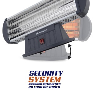 Ofen aus Quarz Orbegozo BP 0204 1200 W