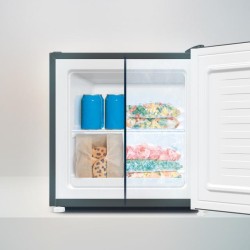 Mini-Kühlschrank umwandelbar in Gefrierschrank Cecotec Bolero CoolMarket TT 31 Dual Grey Glass E 31 Liter