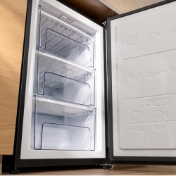 Cecotec Bolero CoolMarket TF 97 Inox Vertikal-Gefrierschrank mit einem Fassungsvermögen von 97 Litern