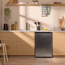 Cecotec Bolero CoolMarket TF 97 Inox Vertikal-Gefrierschrank mit einem Fassungsvermögen von 97 Litern