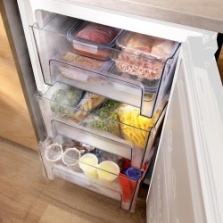 Cecotec Bolero CoolMarket TF 97 Weißer vertikaler Gefrierschrank, 97 Liter Fassungsvermögen