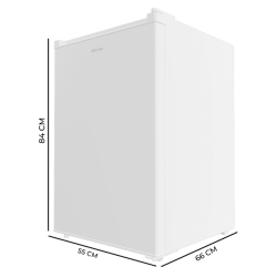 Congelador Vertical Cecotec Bolero CoolMarket TF 97 White Capacidad de 97 Litros