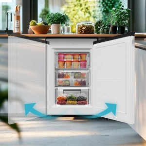 Congelador Vertical Cecotec Bolero CoolMarket TF 85 White E Capacidad de 85 Litros
